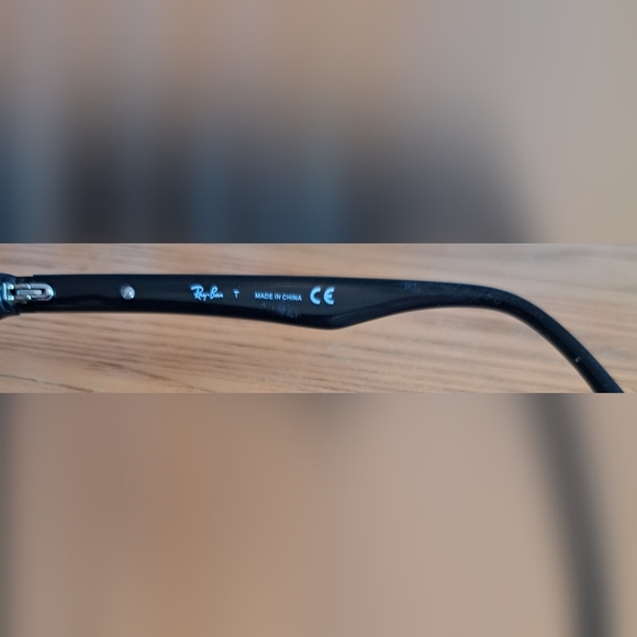 Ray Ban RB5279 Black Rectangle Neutral Casual Sunglasses Glasses Shades Frames - Picture 6 of 6